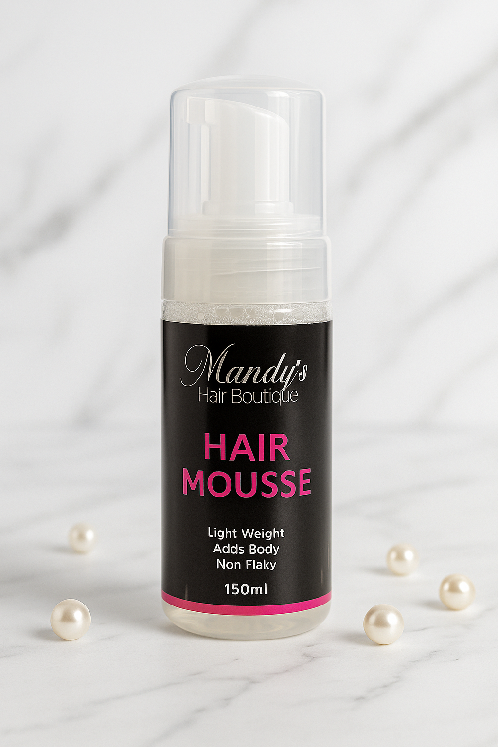 Foaming mousse